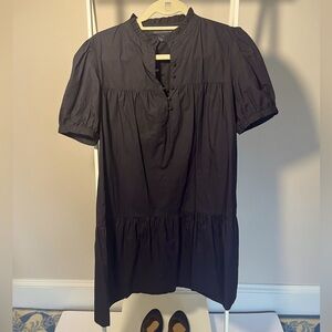 French Connection - lightweight summer dress - black size Small